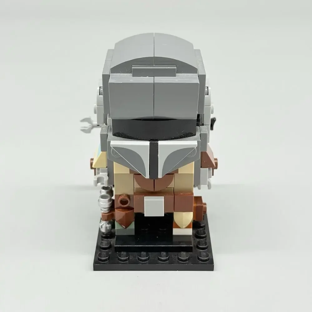 Lego Star Wars 75317 The Mandalorian & The Child Brick Headz + Battle Droid Mini